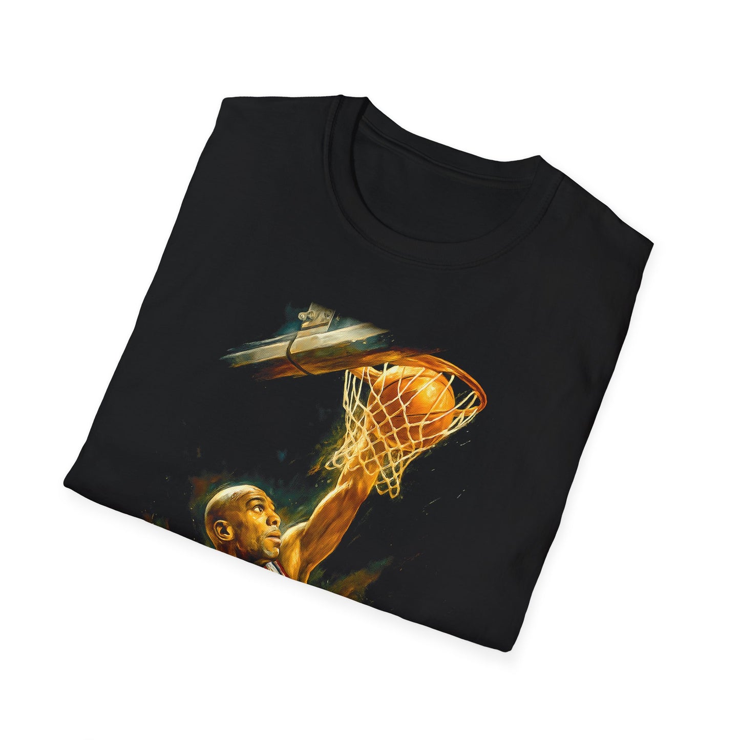 CHARLES BASKETBALL LEGENDS Unisex Softstyle T-Shirt