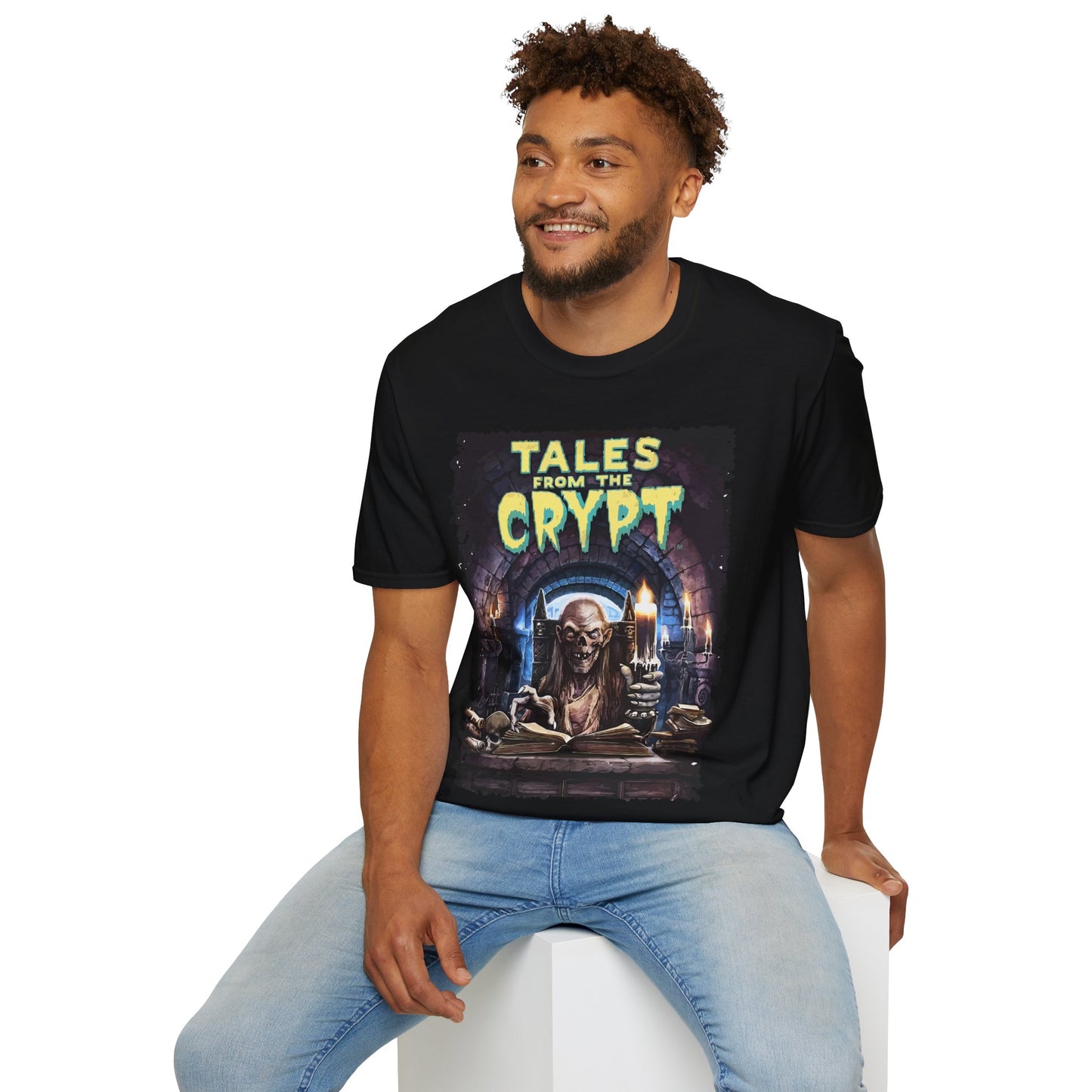 HALLOWEEN TALES FROM THE CRYPT Unisex Softstyle T-Shirt