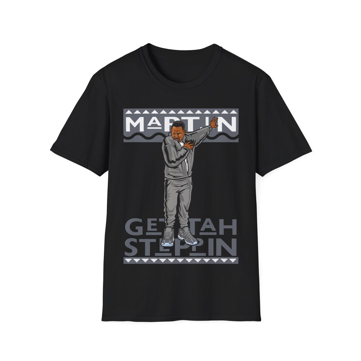 COOL GRAY 11 MARTIN PREMIUM STREETWEAR Unisex Softstyle T-Shirt