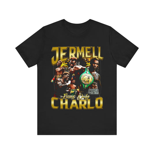 Vintage 90s Bootleg Style T-Shirt, Fighter JERMELL CHARLO Unisex Tee Shirt