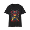 Vintage 90s Superheroes Bootleg Style T-Shirt, DEADPOOL AND WOLVERINE Graphic Tee, Retro Superheroes Shirt Unisex Graphic Tee