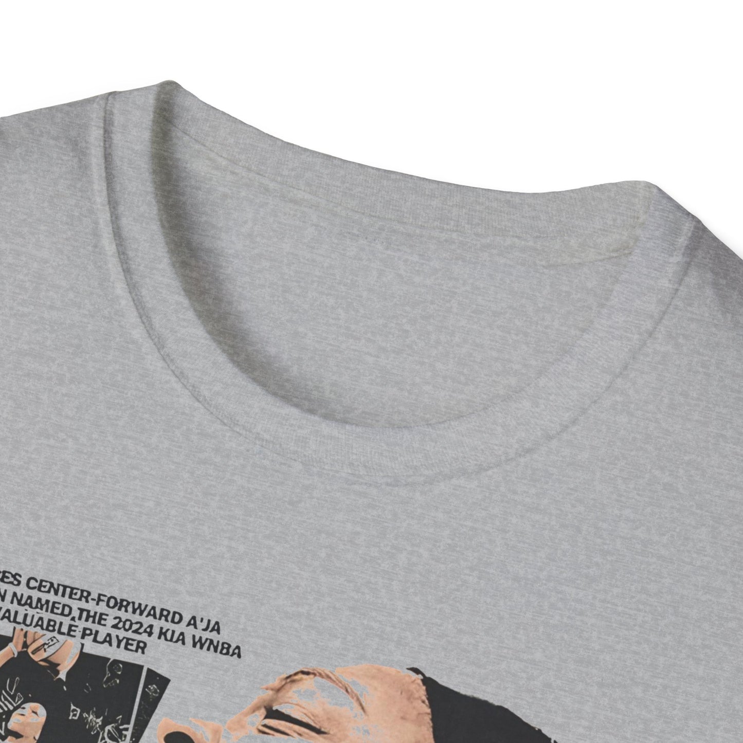 Vintage 90s Basketball Bootleg Style T-Shirt, AJA WILSON Retro Basketball Shirt Unisex Graphic Tee