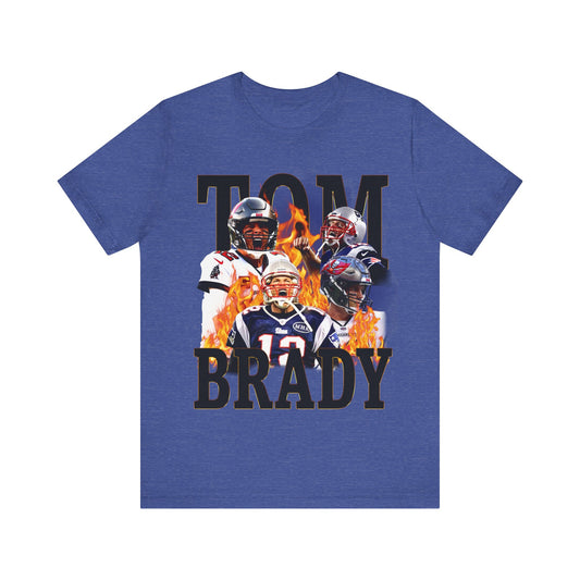 Vintage 90s Football Bootleg Style T-Shirt TOM BRADY 90s Unisex Tee Shirt