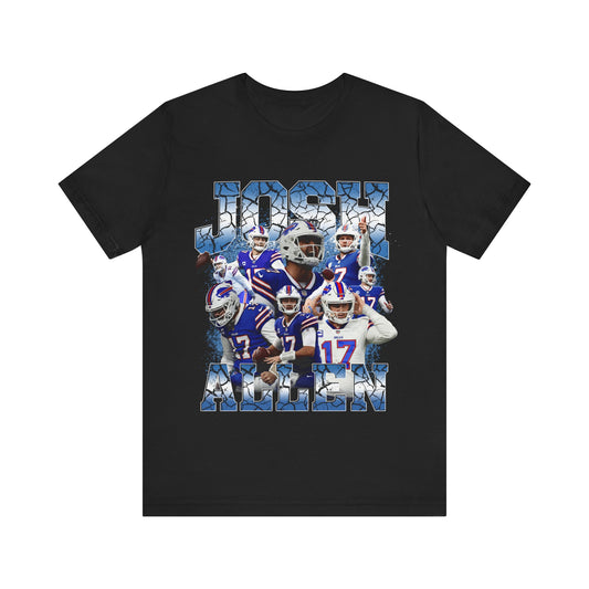Vintage 90s Football Bootleg Style T-Shirt JOSH ALLEN 90s Unisex Graphic Tee