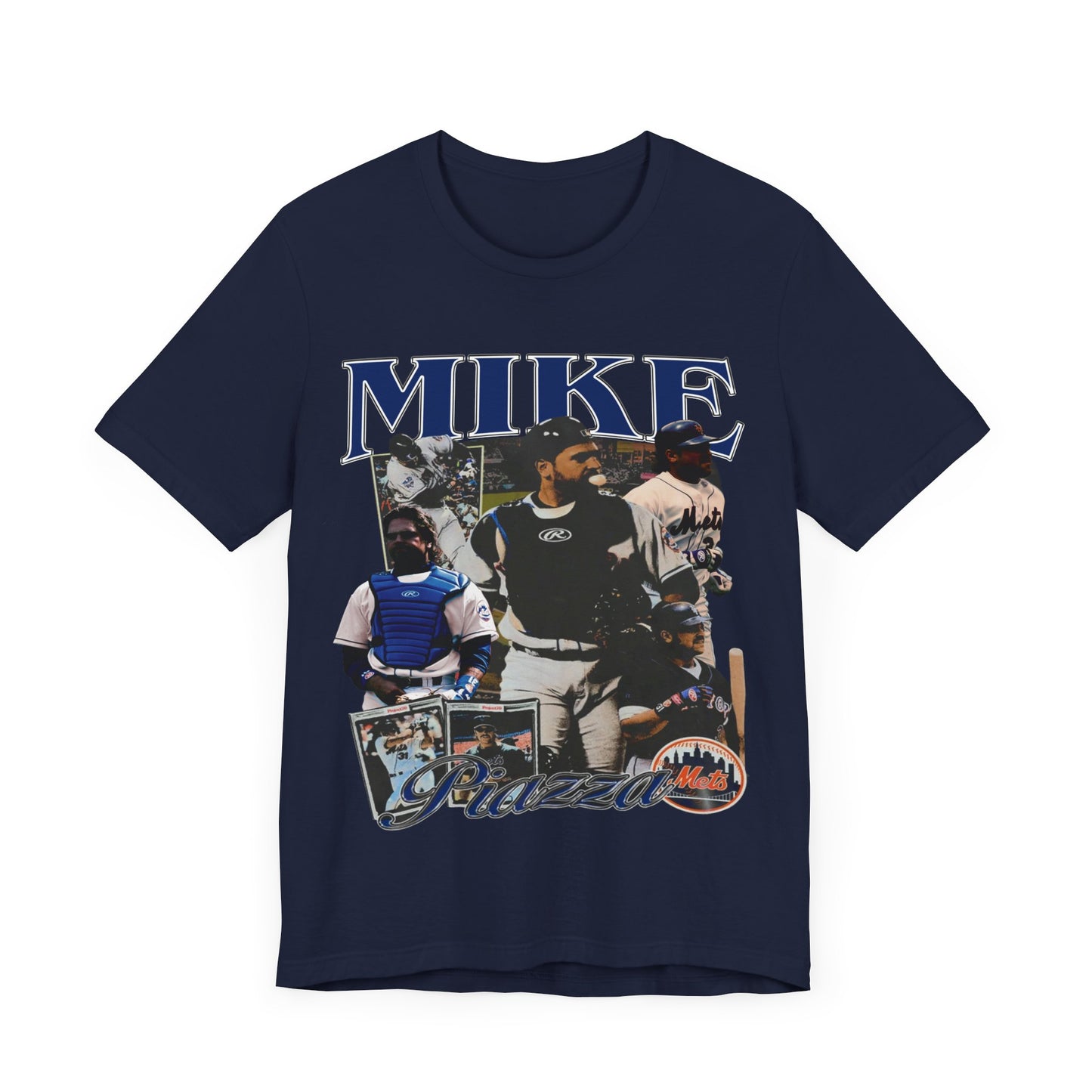 Vintage 90s Baseball Bootleg Style T-Shirt MIKE PIAZZA Unisex Graphic Tee Shirt