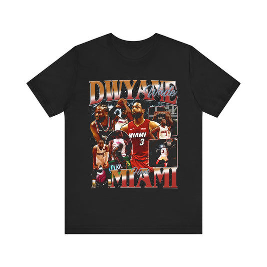Vintage 90s Basketball Bootleg Style T-Shirt, DWAYNE WADE Unisex Graphic Tee