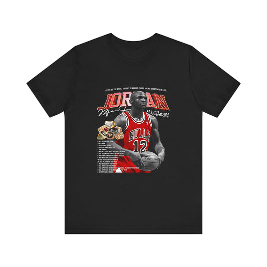 Vintage 90s Basketball Bootleg Style T-Shirt MICHAEL JORDAN 5 Unisex Graphic Tee