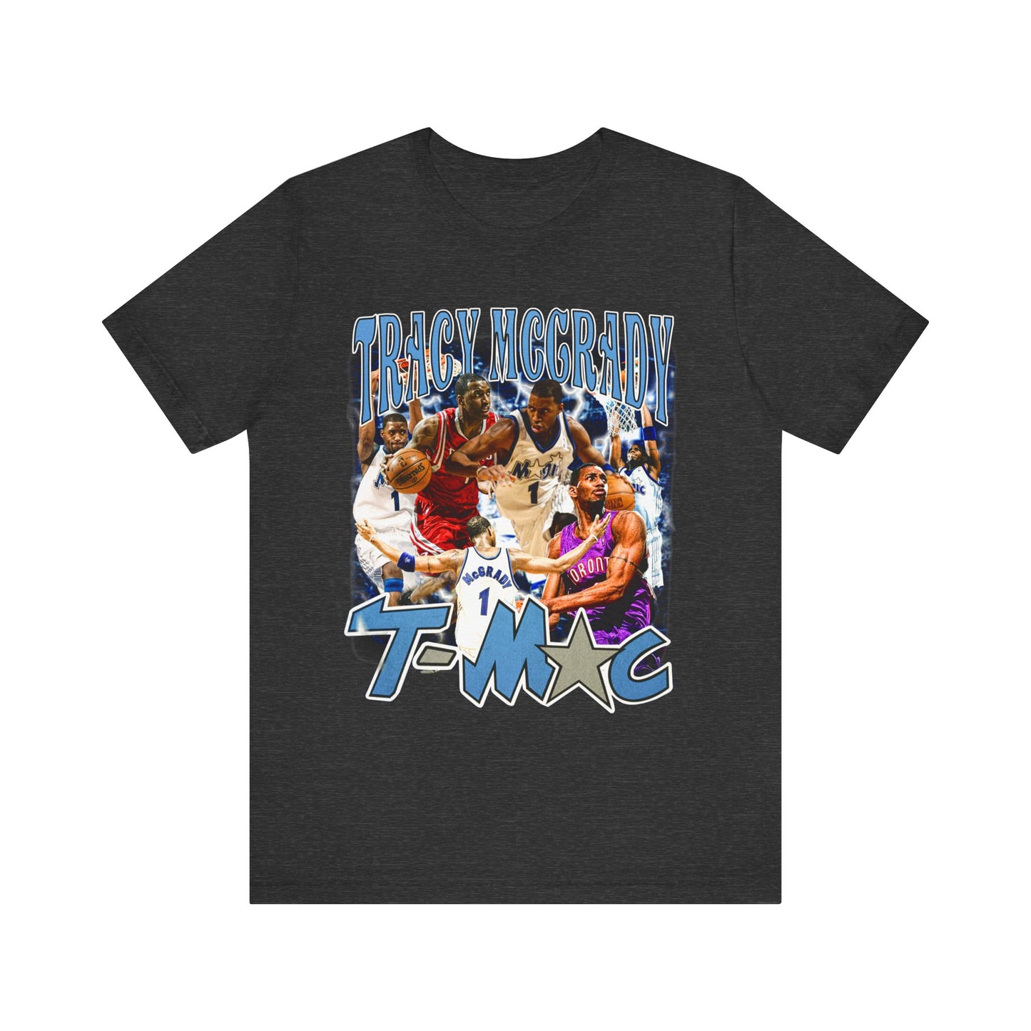 Vintage 90s Basketball Bootleg Style T-Shirt TRACY MCGRADY 90s Unisex Tee Shirt