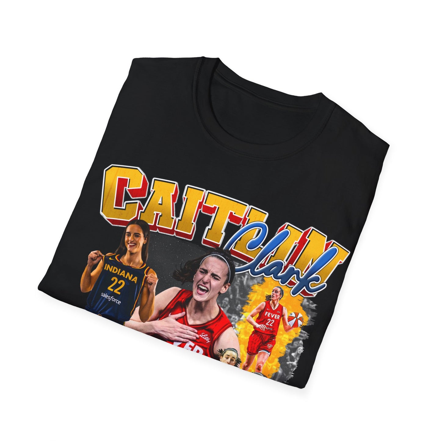 Vintage 90s Basketball Bootleg Style T-Shirt, CAITLIN CLARK FEVER Graphic Tee, Retro Basketball Shirt Unisex Graphic Tee