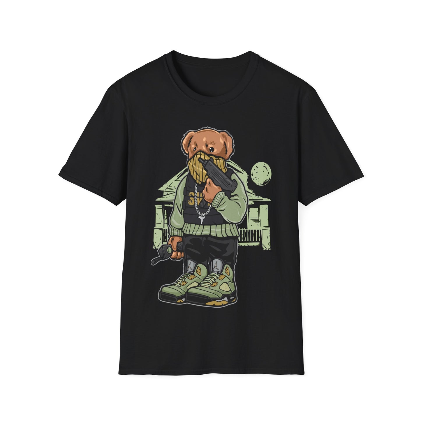 JADE 5 BEAR WEAR PREMIUM STREETWEAR Unisex Softstyle T-Shirt