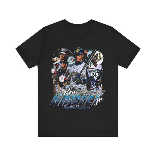 Vintage 90s Baseball Bootleg Style T-Shirt KEN GRIFFEY JR Unisex Graphic Tee