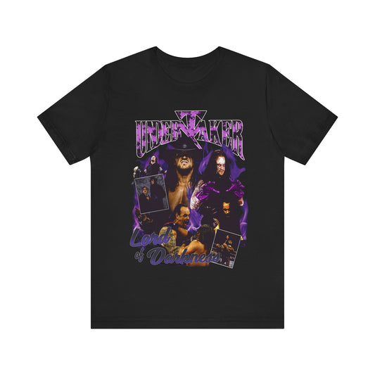 Vintage 90s Bootleg Style T-Shirt, Fighter UNDERTAKER Unisex Graphic Tee Shirt