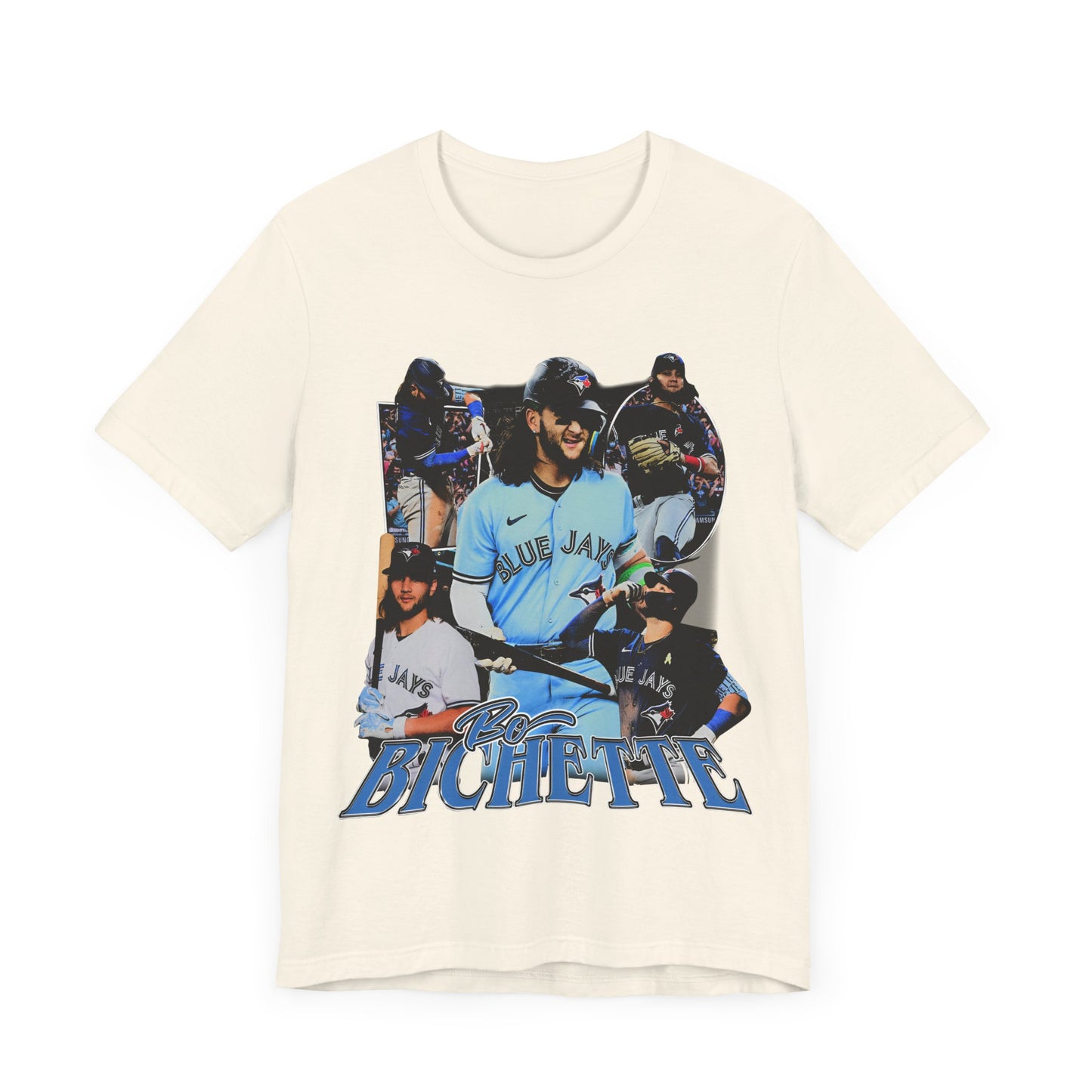 Vintage 90s Baseball Bootleg Style T-Shirt BO BICHETTE Unisex Graphic Tee Shirt