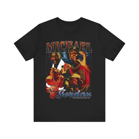 Vintage 90s Basketball Bootleg Style T-Shirt MICHAEL JORDAN 3 Unisex Graphic Tee