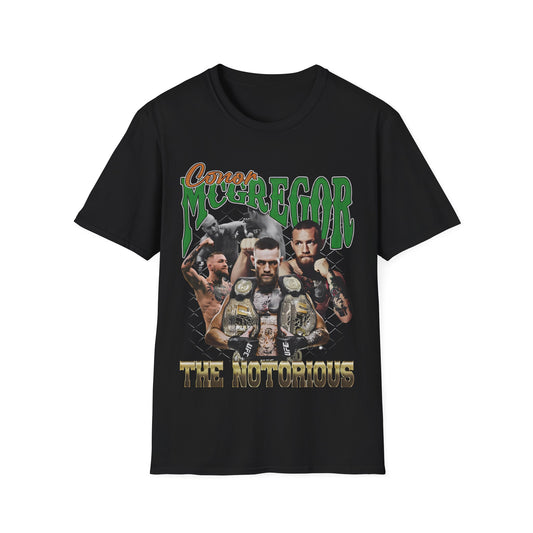 Vintage 90s Bootleg Style T-Shirt Fighter CONNOR MCGREGOR Vintage Graphic Tee, Retro Fighter Shirt Unisex Graphic Tee Shirt
