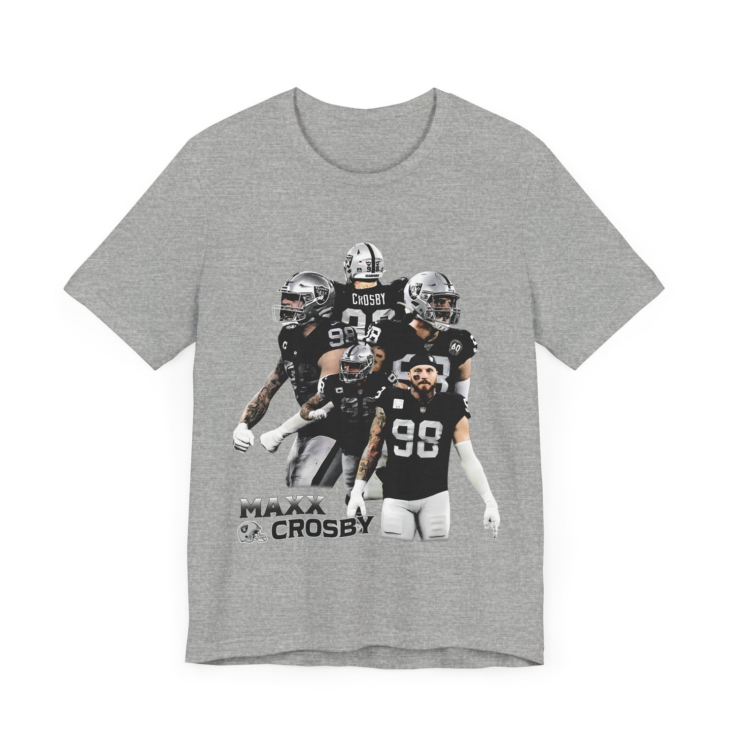 Vintage 90s Football Bootleg Style T-Shirt MAXX CROSBY Unisex Graphic Tee Shirt