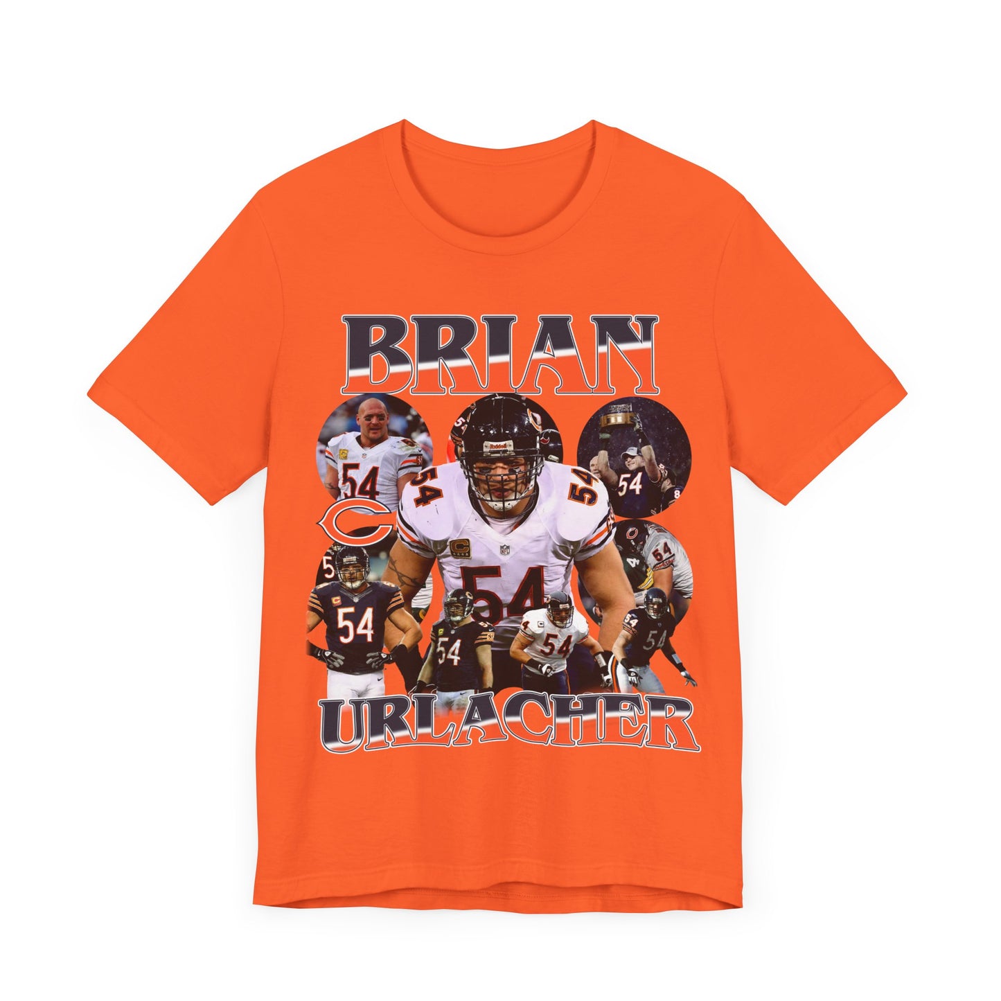 Vintage 90s Football Bootleg Style TShirt BRIAN URLACHER Unisex Graphic Tee