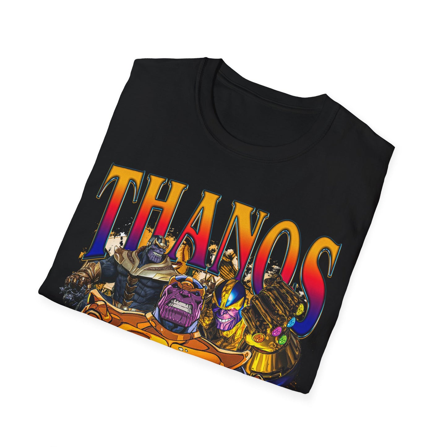 Vintage 90s Superheroes Bootleg Style T-Shirt, THANOS Graphic Tee, Retro Superheroes Shirt Unisex Graphic Tee