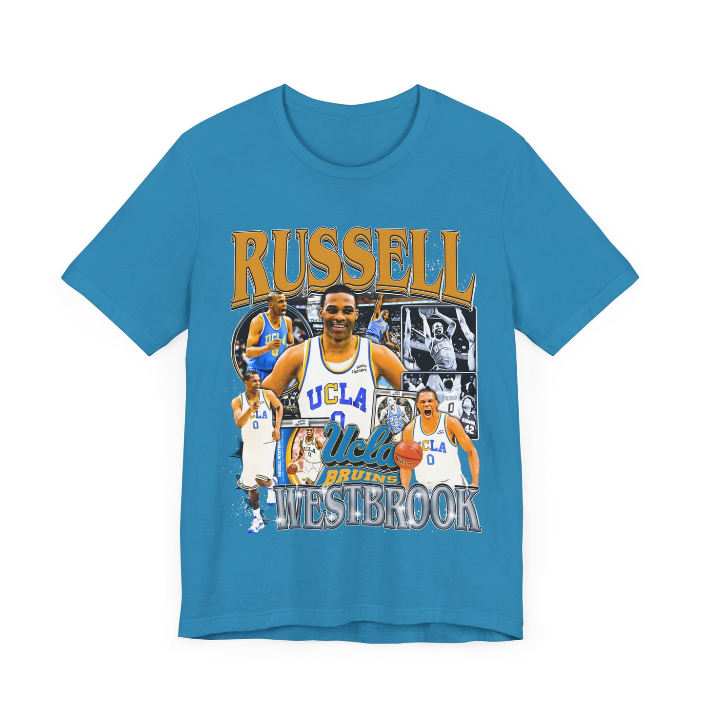 Vintage 90s Basketball Bootleg Style TShirt RUSSELL WESTBROOK Unisex Graphic Tee