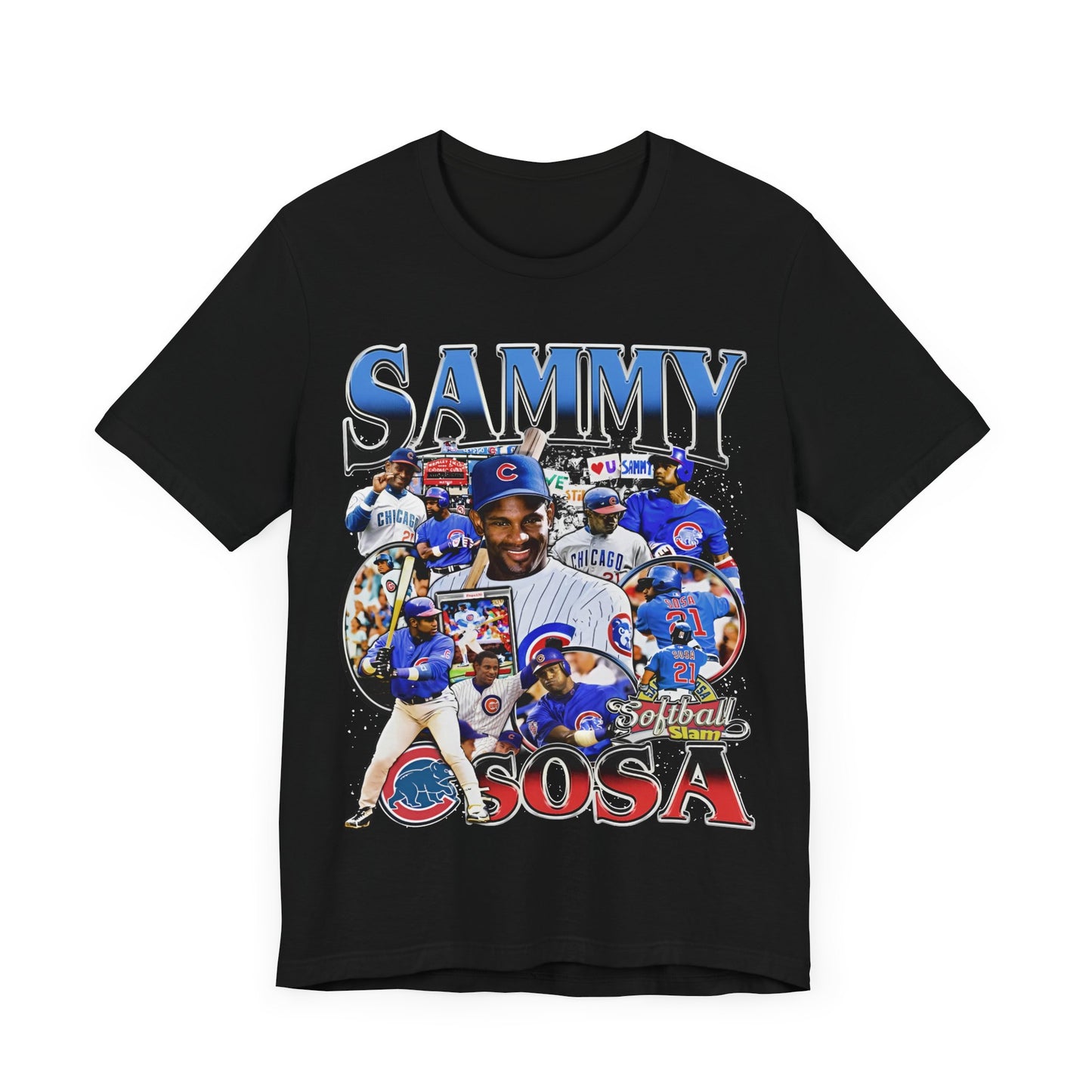 Vintage 90s Baseball Bootleg Style T-Shirt SAMMY SOSA 90s Unisex Graphic Tee