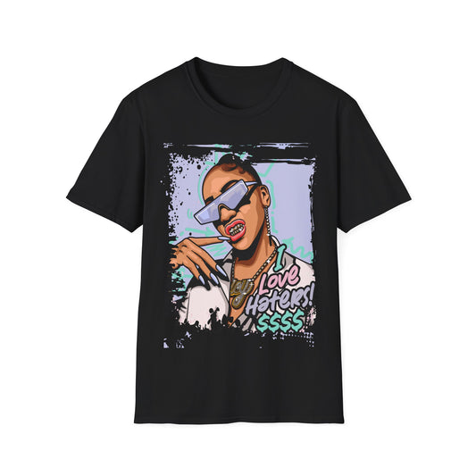 I LOVE THE HATERS PREMIUM STREETWEAR Unisex Softstyle T-Shirt