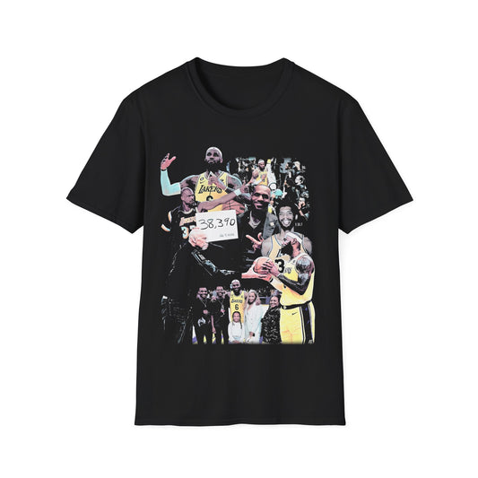 Vintage 90s Basketball Bootleg Style T-Shirt, LB ALL TIME Retro Basketball Shirt Unisex Graphic Tee