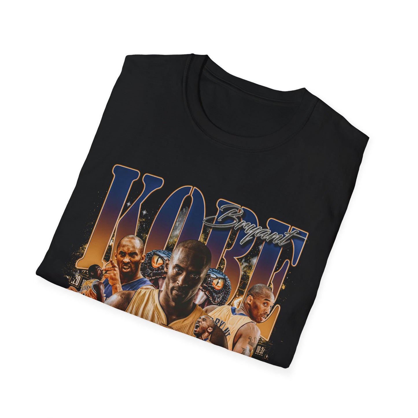 Vintage 90s Basketball Bootleg Style T-Shirt KOBE MAMBA Graphic Tee, Retro Basketball Shirt Unisex Graphic Tee