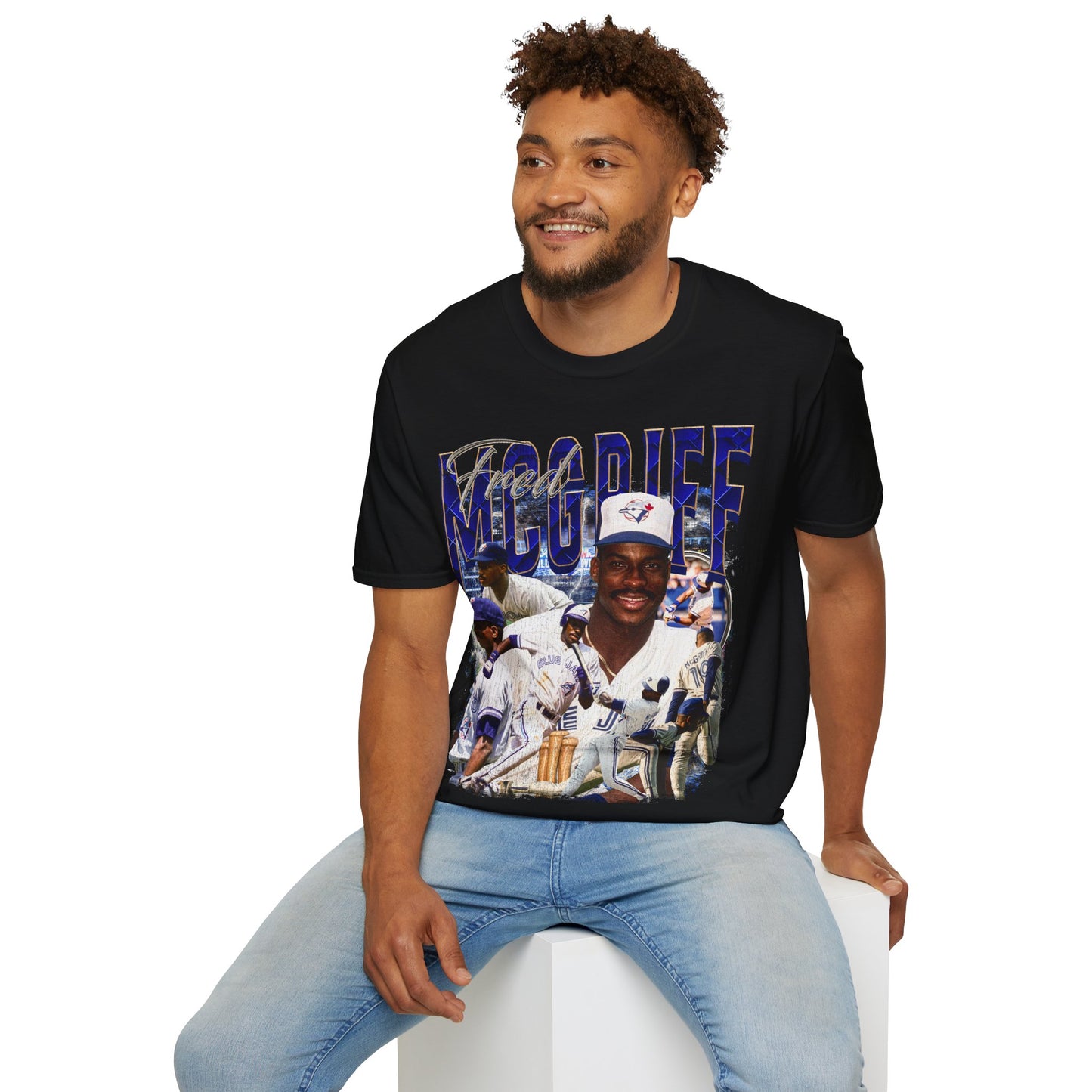 Vintage 90s Baseball Bootleg Style T-Shirt, FRED MCGRIFF Retro Baseball Shirt Unisex Graphic Tee
