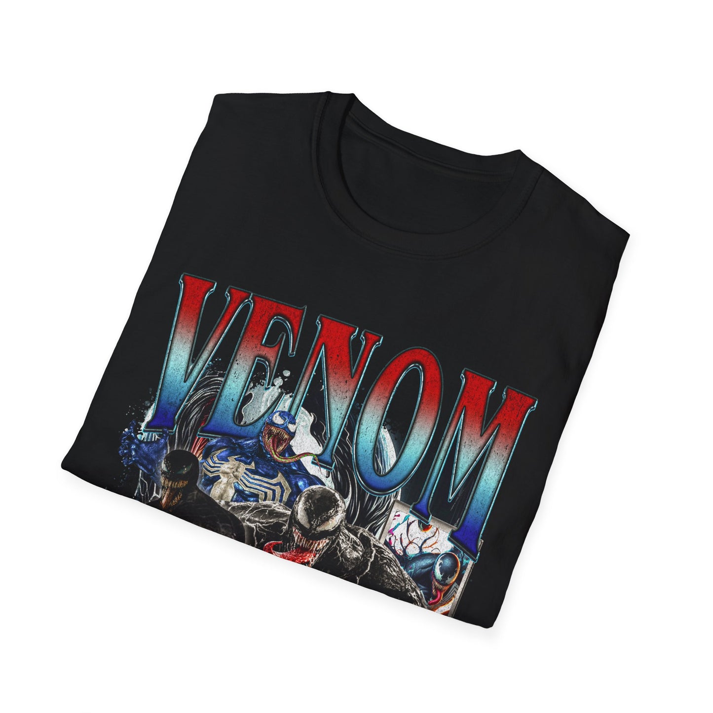 Vintage 90s Superheroes Bootleg Style T-Shirt, VENOM Graphic Tee, Retro Superheroes Shirt Unisex Graphic Tee