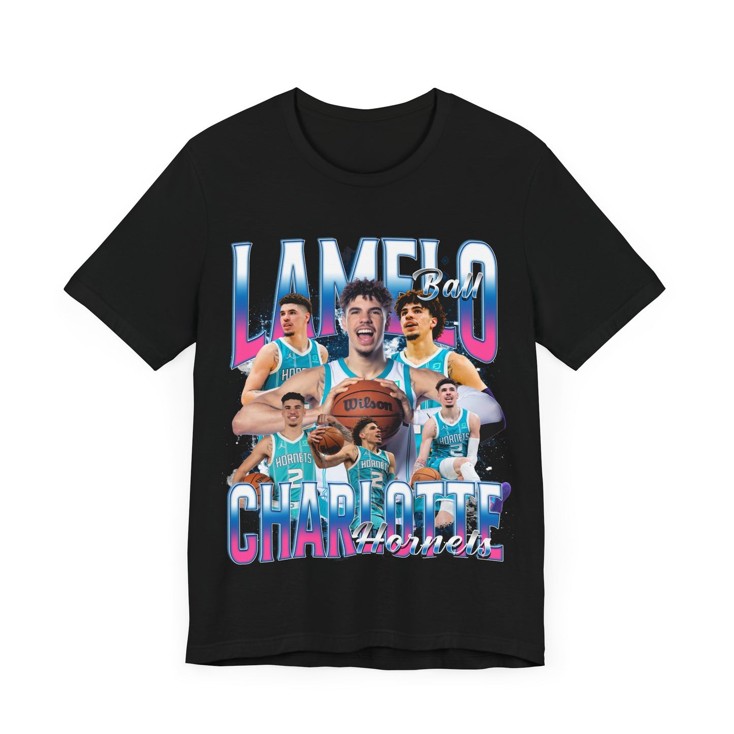 Vintage 90s Basketball Bootleg Style T-Shirt, LAMELO BALL Vivid Unisex Tee