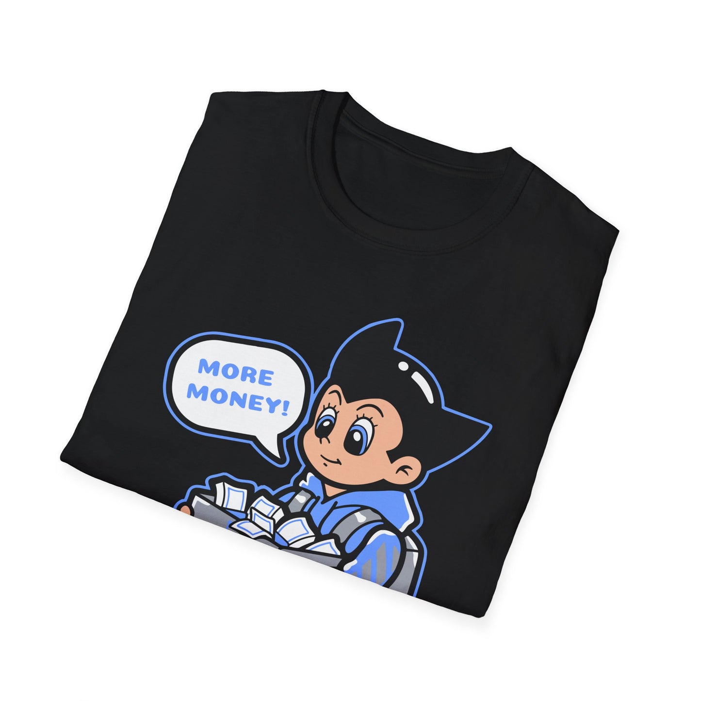 MORE MONEY PREMIUM STREETWEAR Unisex Softstyle T-Shirt
