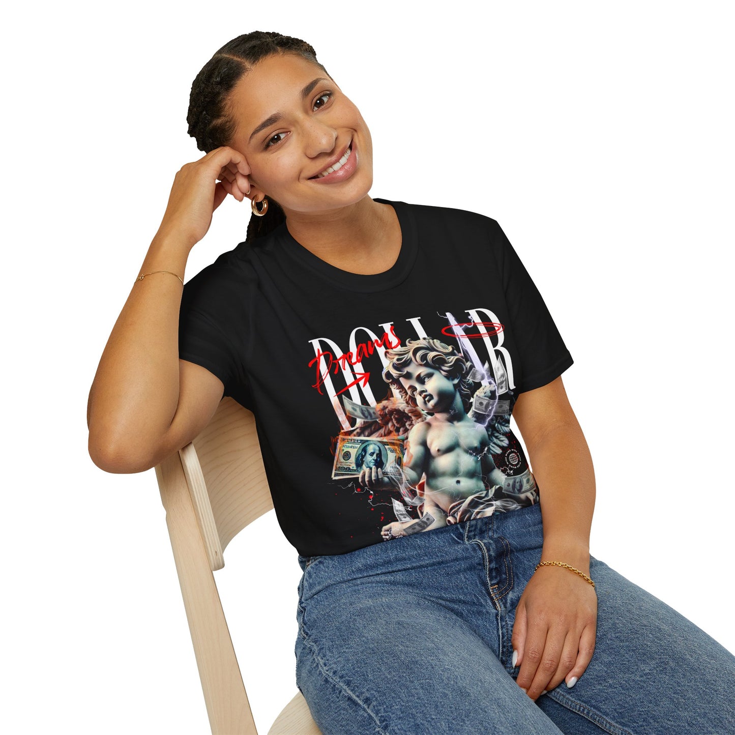 DOLLAR DREAMS PREMIUM STREETWEAR Unisex Softstyle T-Shirt