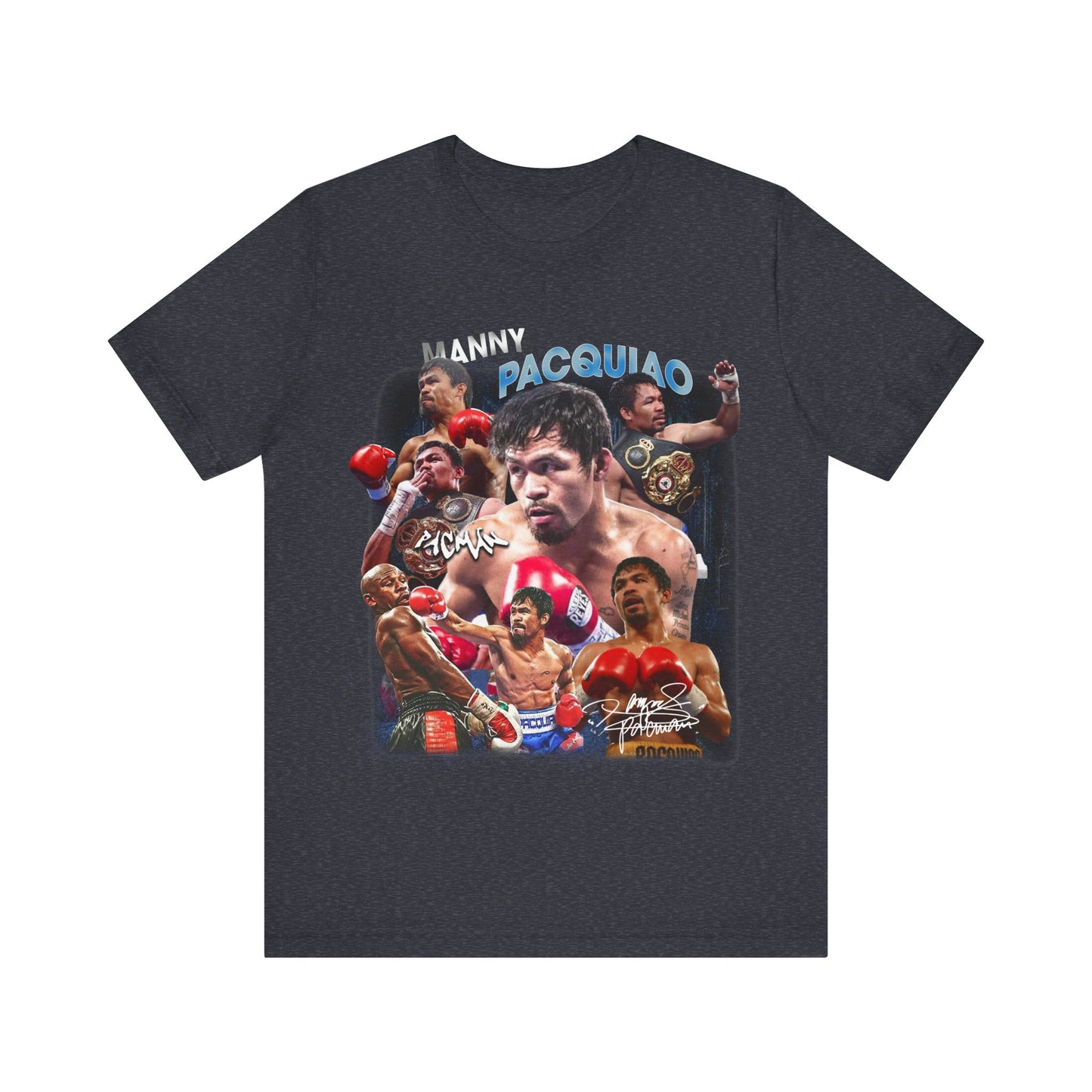 Vintage 90s Fighter Bootleg Style TShirt MANNY PACQUIAO Unisex Graphic Tee Shirt