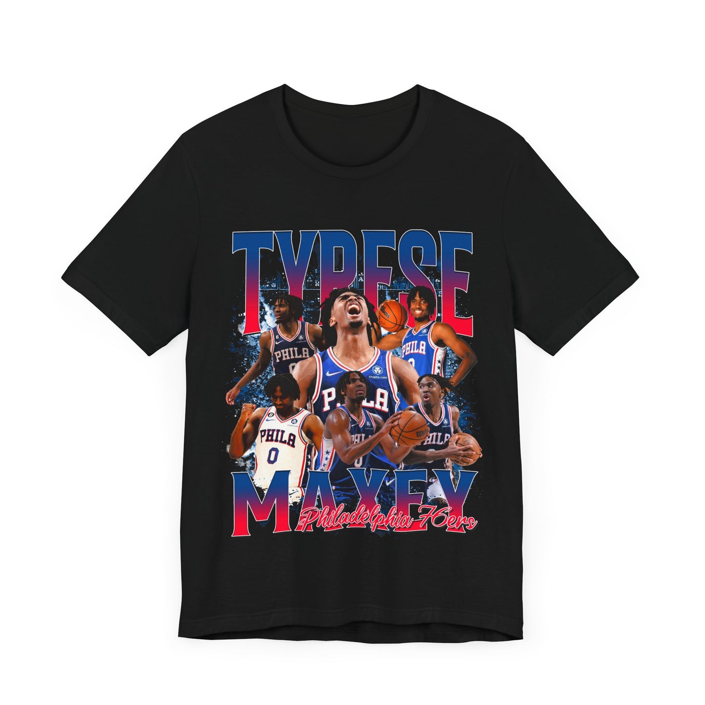 Vintage 90s Basketball Bootleg Style T-Shirt TYRESE MAXEY 90s Unisex Graphic Tee