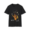 Vintage 90s Basketball Bootleg Style T-Shirt, MAGIC THE RINGS Retro Basketball Shirt Unisex Graphic Tee