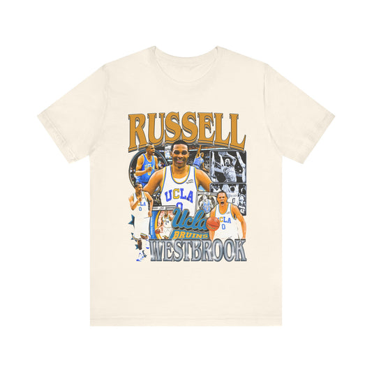 Vintage 90s Basketball Bootleg Style TShirt RUSSELL WESTBROOK Unisex Graphic Tee