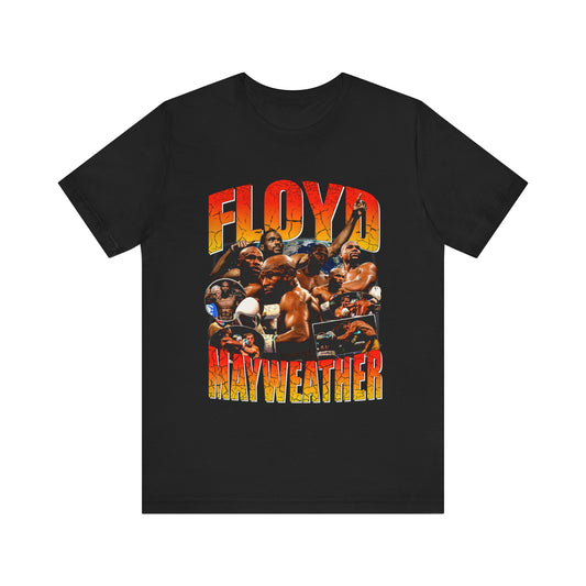 Vintage 90s Bootleg Style T-Shirt, Fighter FLOYD MAYWEATHER Vintage Graphic Tee, Retro Fighter Shirt Unisex Graphic Tee Shirt