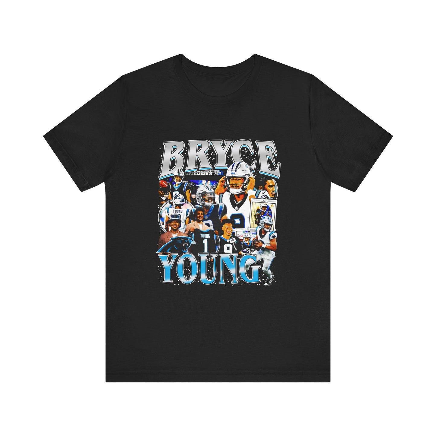 Vintage 90s Football Bootleg Style T-Shirt, BRYCE YOUNG Unisex Graphic Tee Shirt