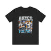 Vintage 90s Football Bootleg Style T-Shirt, BRYCE YOUNG Unisex Graphic Tee Shirt
