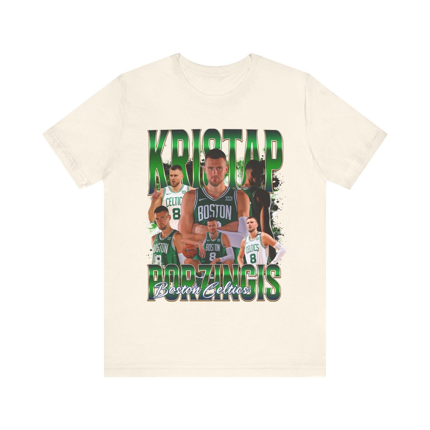 Vintage 90s Basketball Bootleg Style T-Shirt KRISTAP PORZINGIS Unisex Tee