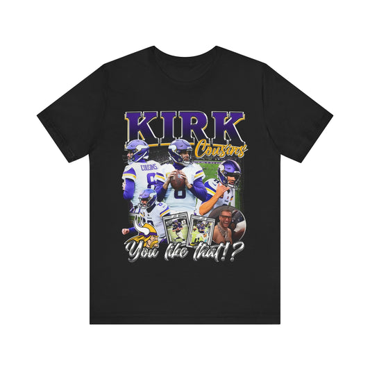 Vintage 90s Football Bootleg Style T-Shirt KIRK COUSINS Unisex Graphic Tee Shirt