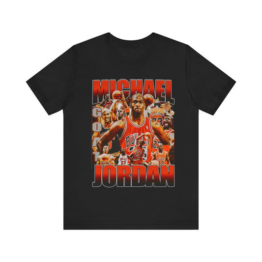 Vintage 90s Basketball Bootleg Style T-Shirt MICHAEL JORDAN 90s Style Unisex Tee