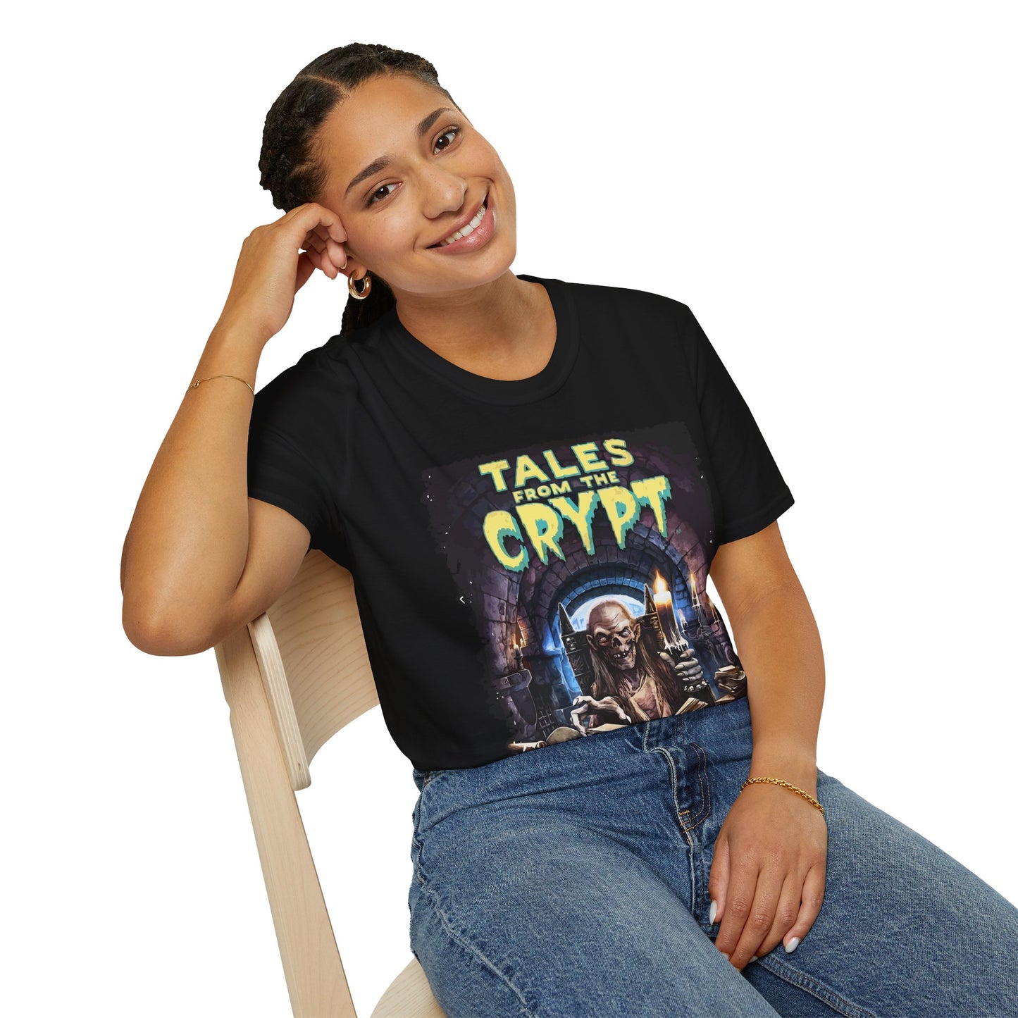 HALLOWEEN TALES FROM THE CRYPT Unisex Softstyle T-Shirt