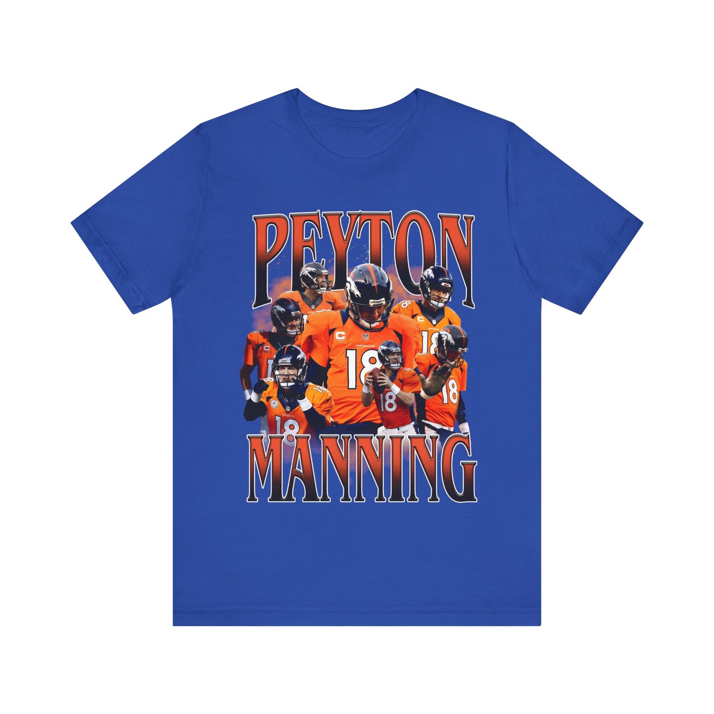 Vintage 90s Football Bootleg Style T-Shirt PEYTON MANNING Unisex Tee Shirt