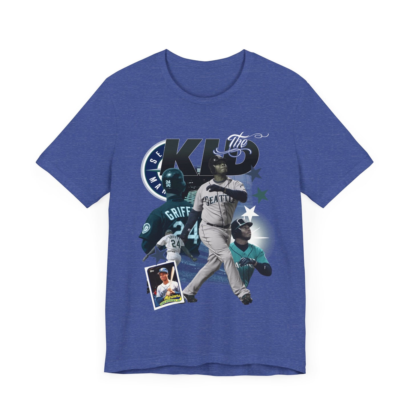 Vintage 90s Baseball Bootleg Style T-Shirt KEN GRIFFEY JR KID Unisex Graphic Tee