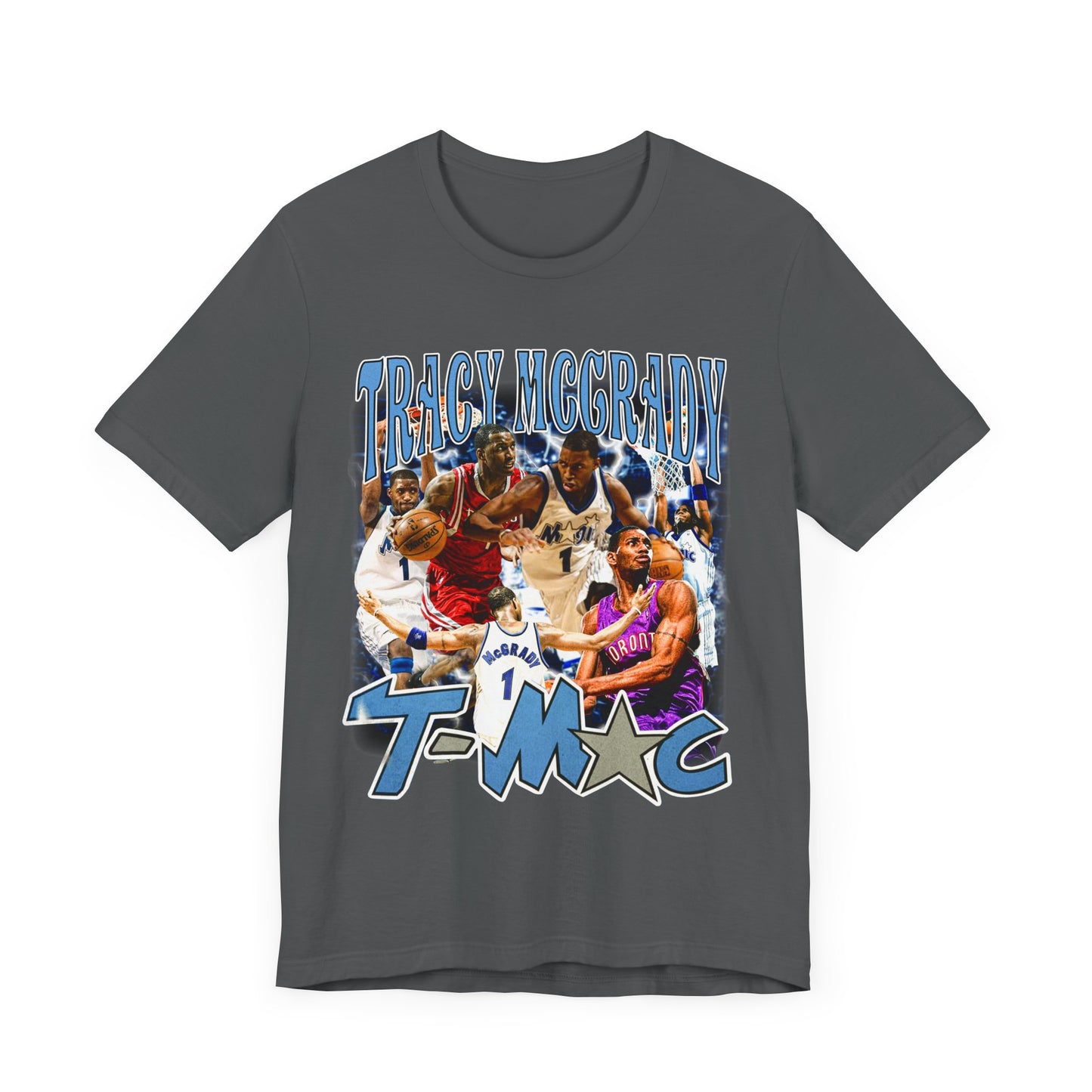 Vintage 90s Basketball Bootleg Style T-Shirt TRACY MCGRADY 90s Unisex Tee Shirt