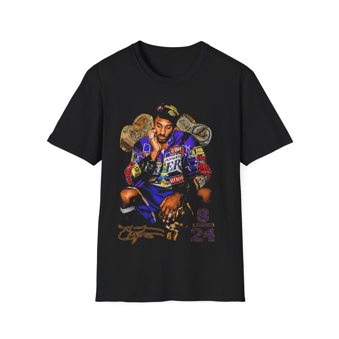 Vintage 90s Basketball Bootleg Style T-Shirt, KOBE TROPHY Retro Basketball Shirt Unisex Graphic Tee