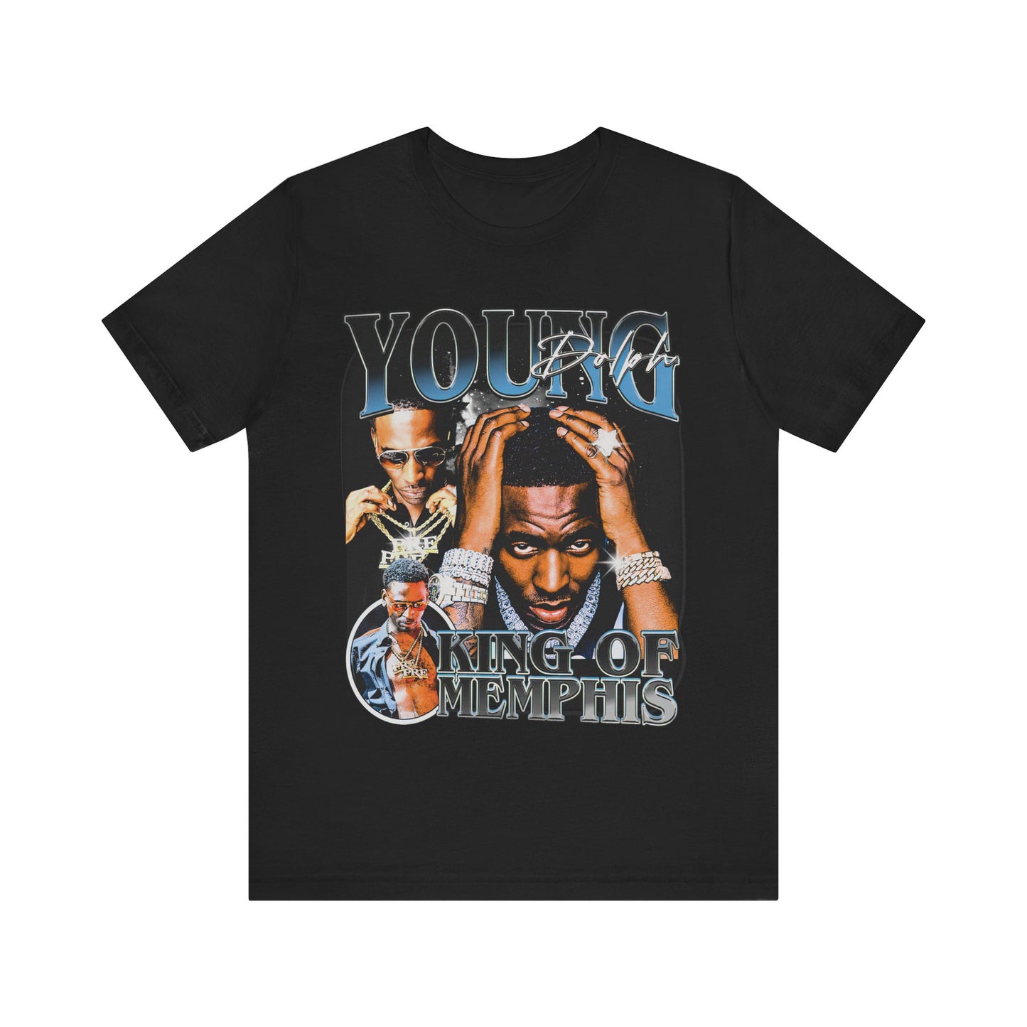 Vintage 90s Rap Bootleg Style TShirt YOUNG DOLPH Retro Unisex Graphic Tee Shirt