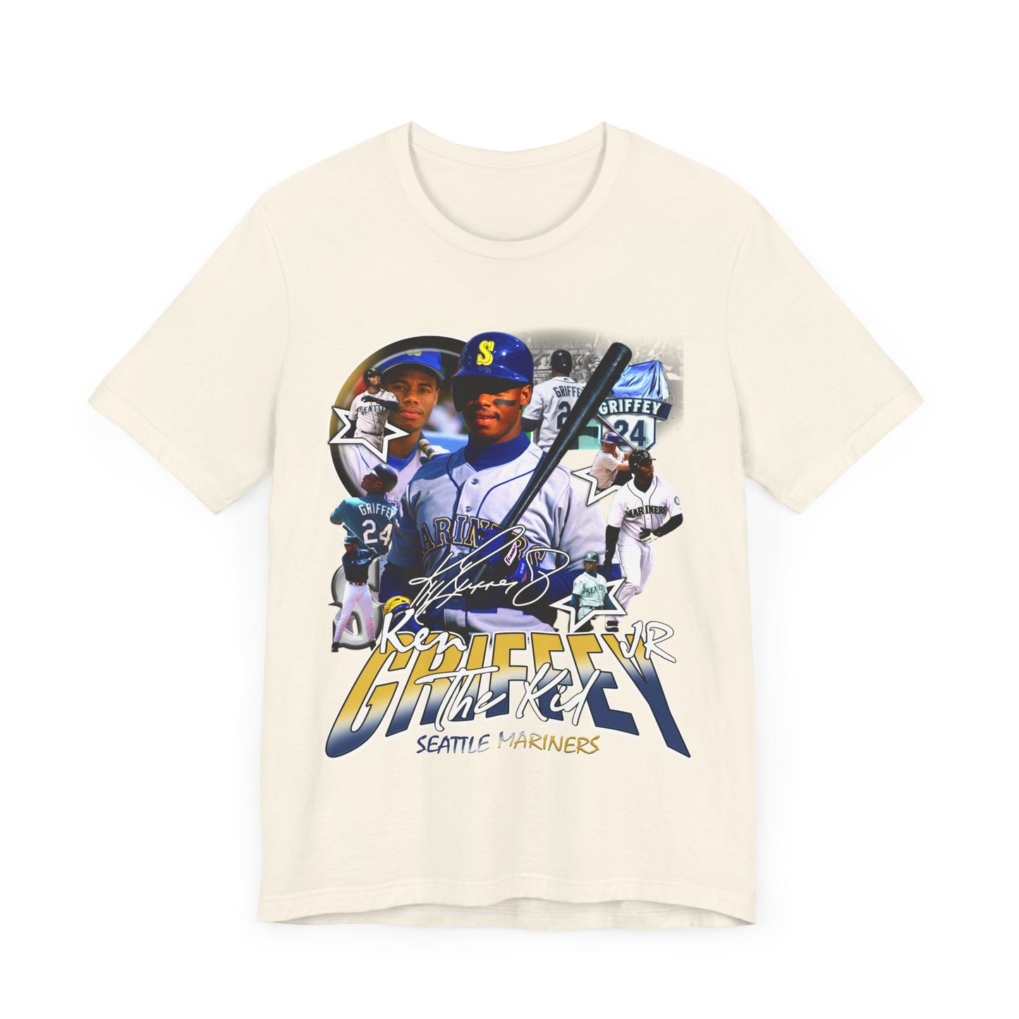 Vintage 90s Baseball Bootleg Style TShirt KEN GRIFFEY JR Unisex Graphic Tee