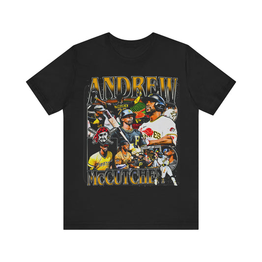 Vintage 90s Baseball Bootleg Style T-Shirt ANDREW MCCUTCHEN Unisex Graphic Tee